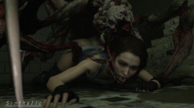 'Unholy F*cking: Deimos Drenches Jill Valentine with His Demonic Cum'