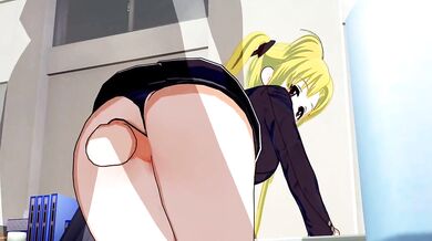 "Magical Girl Lyrical Nanoha - Adult Fate Testarossa: The Hentai Porn Adventures of a Magical Girl and her Hot Stepmother"