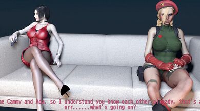 The Big Tits and Ass Showdown 2021 featuring Cammy and Ada in stunning 4K resolution.