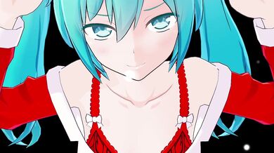 "Hatsune Miku and her Elf Friends Gift-Giving POV Blowjob"