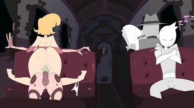 'Monster Frog Loves Taro and Suzy on Their Train Ride'