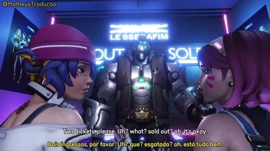 'Dota 2's D.Va and the Hentai Kiriko go on a quest for concert tickets - Part 1! Wutboi brings you the legendary PT-BR and ENG version.'