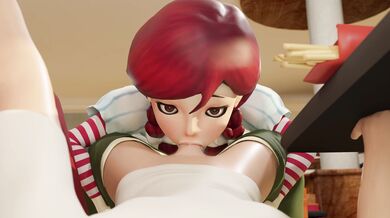 "Thrusting into Wendy's tight, wet pussy with her B-cups bouncing as she moans and groans for more."