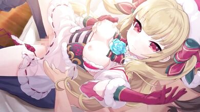 Happy Holidays with the Legendary Clover and Countess Elisabeth Bathory in a Christmas-themed Hentai Porn Video