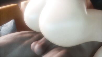 Watch Princess Lexa get pounded while riding on a giant cock!