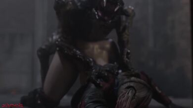 Rewriting it: "Superheroes & Villains go at it in an X-rated Gangbang"