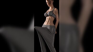 'Gina the Futa Futanari 3D - Erection Exercise [Serge3dx]'