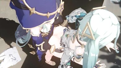 'FutaLayla, FaraZan and LazySoba make love in an epic threesome.'