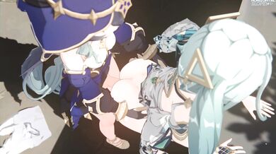 'FutaLayla, FaraZan and LazySoba make love in an epic threesome.'