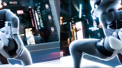 "The Rabbit Cop and the Sultry Secretary"