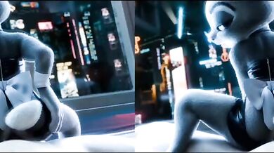 "The Rabbit Cop and the Sultry Secretary"