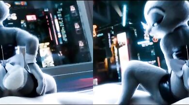 "The Rabbit Cop and the Sultry Secretary"