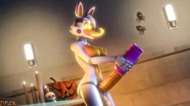 "Sexy Bonnie and Chica in the Cum Zone: A Five Nights at Freddy's Hentai Porn Parody."