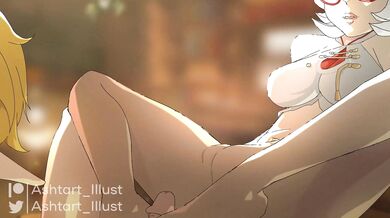 "Waking up with Ashtart, a morning routine of pleasure."