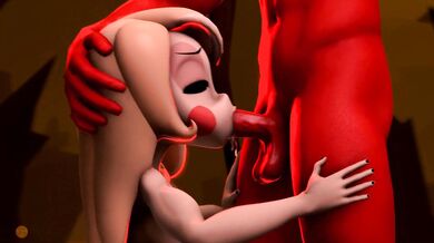 'Demonic Duo Charlie & Vaggie Ride the Fun[worms]'