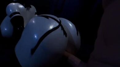 "Marionette's Orgasmic Love Tickles with Dashboard Dick"