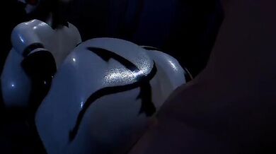 "Marionette's Orgasmic Love Tickles with Dashboard Dick"