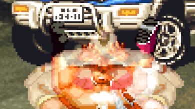 Wrestling on the bed, Zangief and Chris engage in a heated match that leads to a steamy finish.