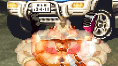 Wrestling on the bed, Zangief and Chris engage in a heated match that leads to a steamy finish.