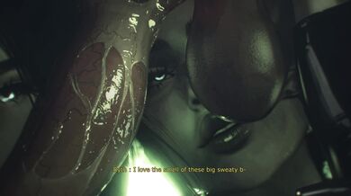 'Between sisters: the forbidden pleasure of a dog's dick'.