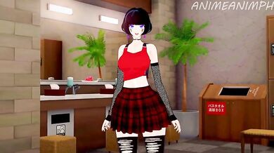 "Hentai Cyberpunk: Sasha Yakovleva, the Edge Runner"