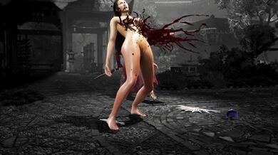 'Bloody Vengeance: Ryona Sex with Naked Kitana'