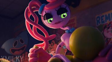 'Son's Secret Fantasy Fulfilled by Mom's Long Legs'