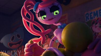 'Son's Secret Fantasy Fulfilled by Mom's Long Legs'