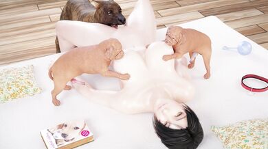 'The Autumn Leaves and Puppies Frenzy in 4K Quality'