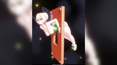 'Tinker Bell Stuck In Keyhole Bushzilla'