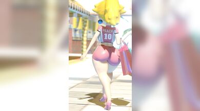 'Busty MILF Jojo Mingles with Peach in Del Fino (Peach Walk Strikers)'