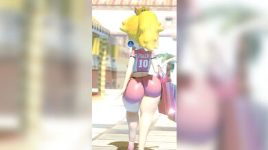 'Busty MILF Jojo Mingles with Peach in Del Fino (Peach Walk Strikers)'