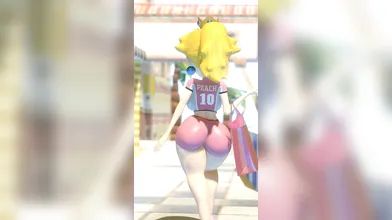 'Busty MILF Jojo Mingles with Peach in Del Fino (Peach Walk Strikers)'