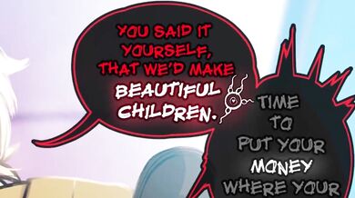 'His big dick can't handle her tight pussy.'