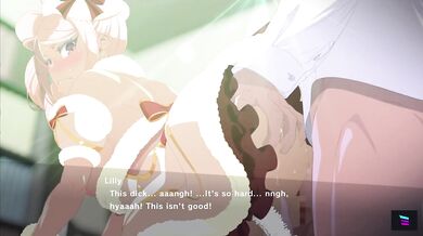 "Christmas Lingerie Blowjob and Cumshot"