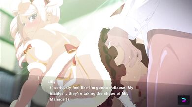 "Christmas Lingerie Blowjob and Cumshot"