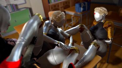 'Two Become One with Two Futanari Twins: A Tale of Love and Lust in the World of Inter-dimensional Sexuality'