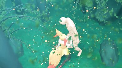 Hey there, highwizard! Do you want to see me, a busty and curvy blonde, tame and fuck the hell out of your wild Braixen?