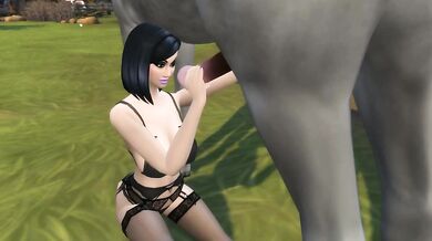 When Nami decided to go for a ride on the horse, she had no idea what was about to happen next...