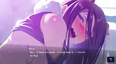 "A Sexy Reindeer Called Seira with Big Titties and a Fat Ass Rides Her Sleigh while Playing with Herself in the Snow"