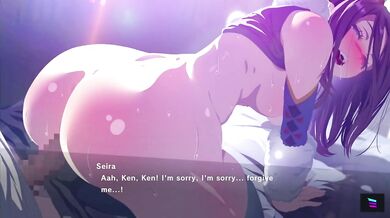 "A Sexy Reindeer Called Seira with Big Titties and a Fat Ass Rides Her Sleigh while Playing with Herself in the Snow"