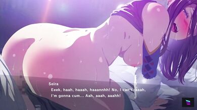 "A Sexy Reindeer Called Seira with Big Titties and a Fat Ass Rides Her Sleigh while Playing with Herself in the Snow"