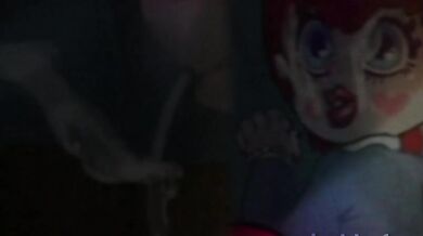 'Poppy Claps her Fat Ass on the Bed while Playtime with BadonkaDonk'