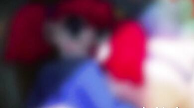 'Poppy Claps her Fat Ass on the Bed while Playtime with BadonkaDonk'