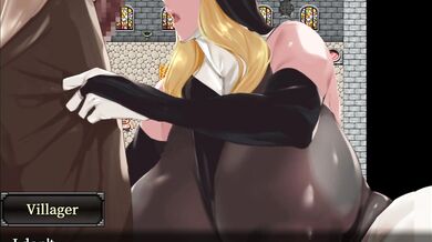 Church's nymphomaniac daughter gets ravaged by a big-dicked black reverend during Sunday mass!