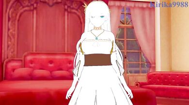 'Fate Grand Order - Anastasia Nikolaevna Romanova gets steamy in the bedroom'