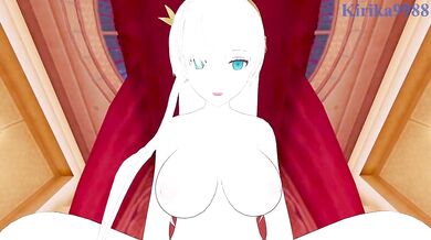 'Fate Grand Order - Anastasia Nikolaevna Romanova gets steamy in the bedroom'