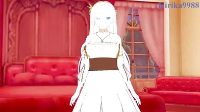'Fate Grand Order - Anastasia Nikolaevna Romanova gets steamy in the bedroom'