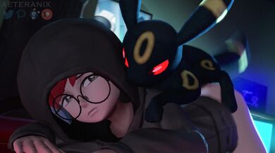 Watch as the sexy Umbreon gets off on satisfying her mistress Penny's needs, in this sensual SFM animation from Aetrix.