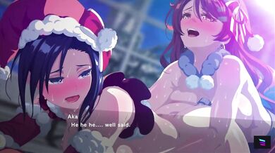 "Hentai Elf on the Shelf Gets a Facial from Santa's Helper"
